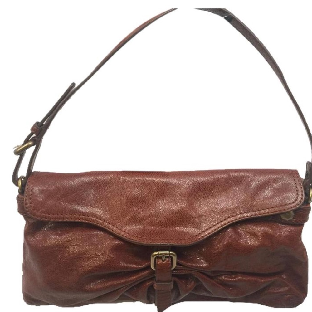 Kooba Handbags Katy Bags Satchel in Chestnut Brown